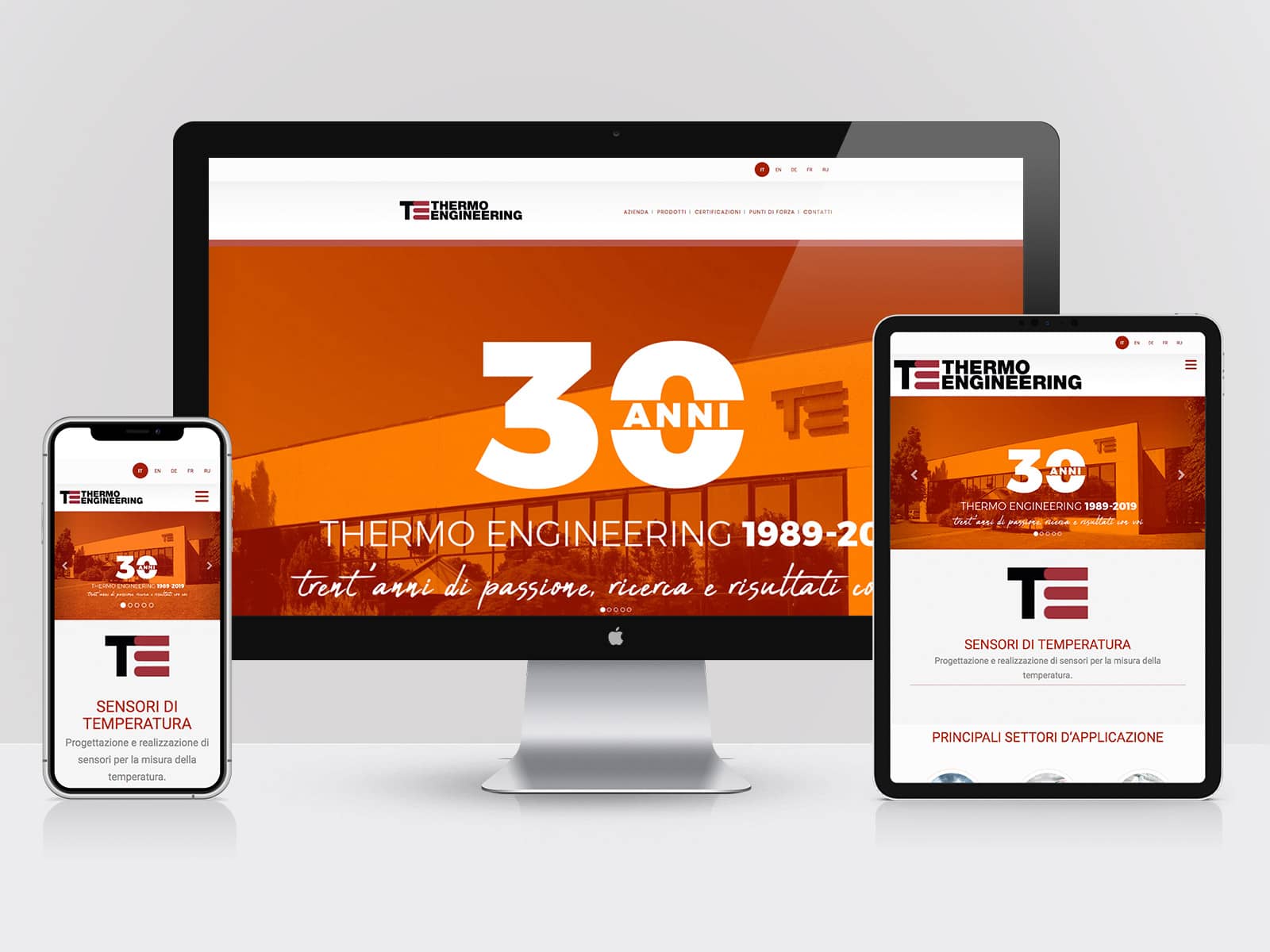 THERMO ENGINEERING - Web Design Cremona, Crema, Brescia, Piacenza - sviluppo TYPO3 Cms web design Crema Piacenza cms TYPO3